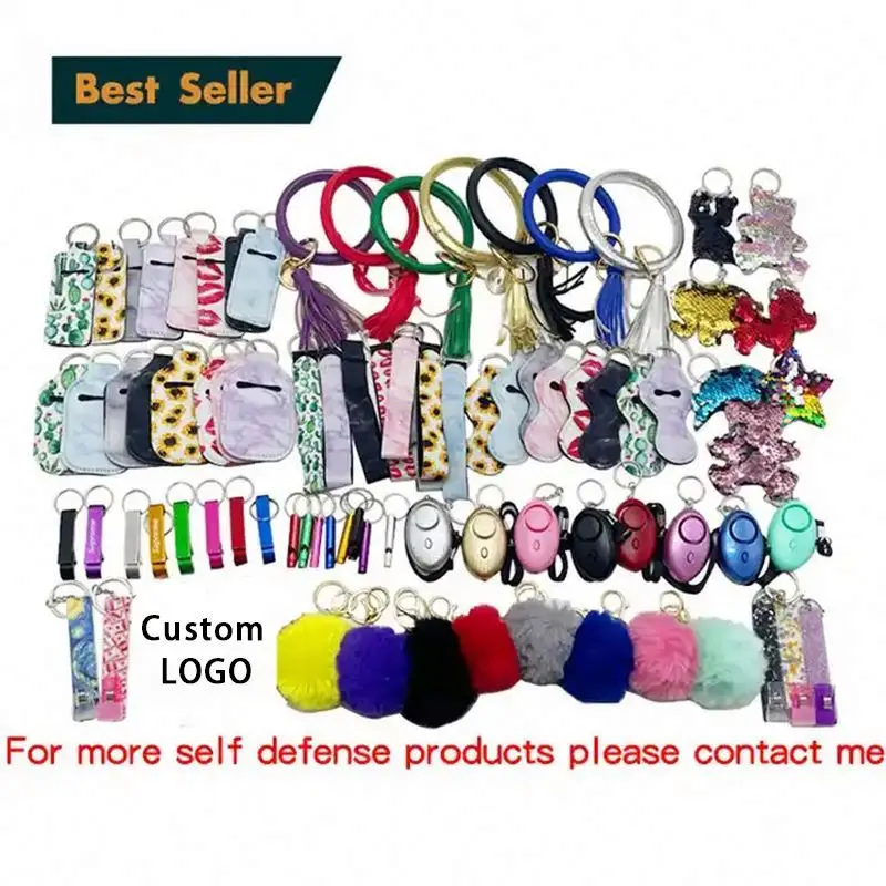 Wholesale Self Defense Alarm Keychain Self Defense Keychain For Women