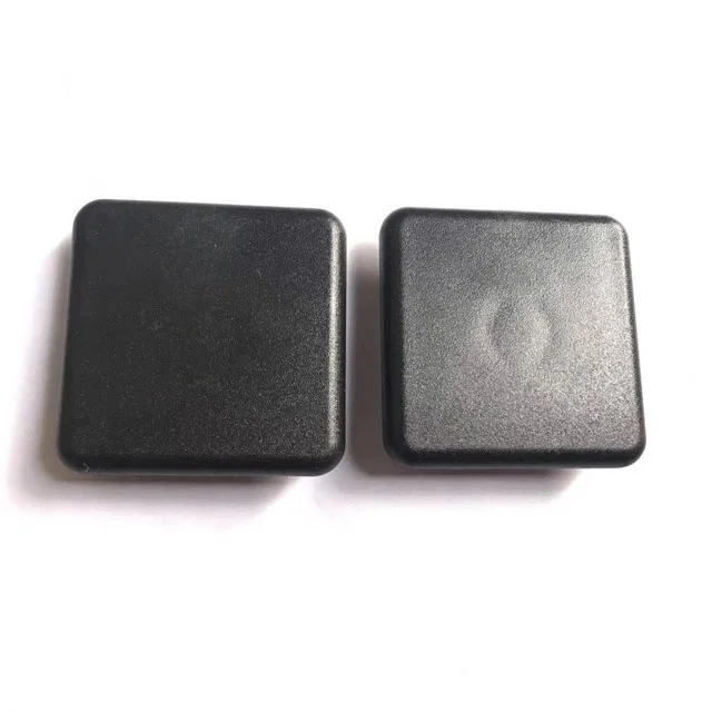 Прочный пластиковый 50x50 черный квадратный нейлоновый наконечник для 10-слота алюминиевого профиля