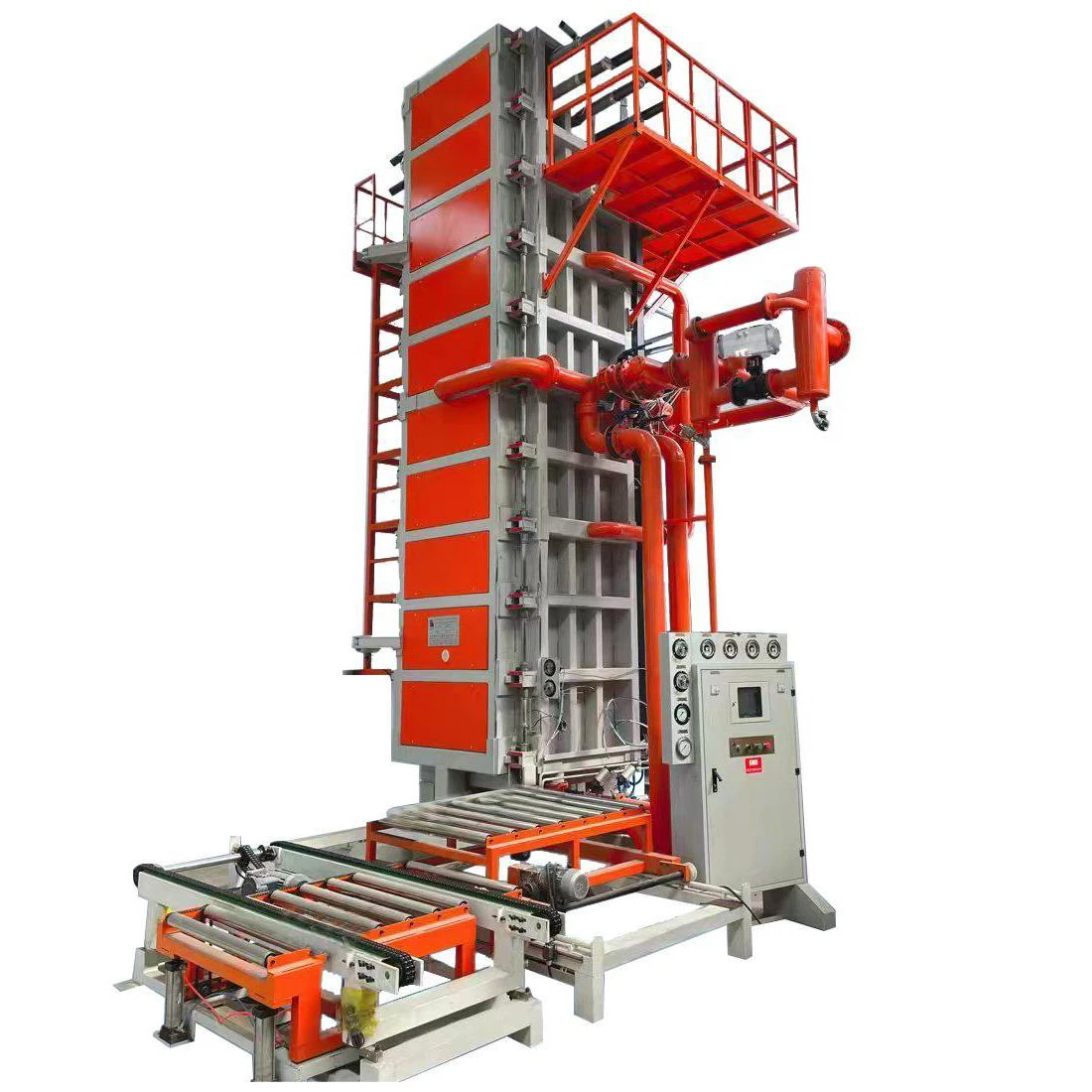 Automatic Block Moulding Machine Concrete Insulation Eps Hollow Block Making Machine