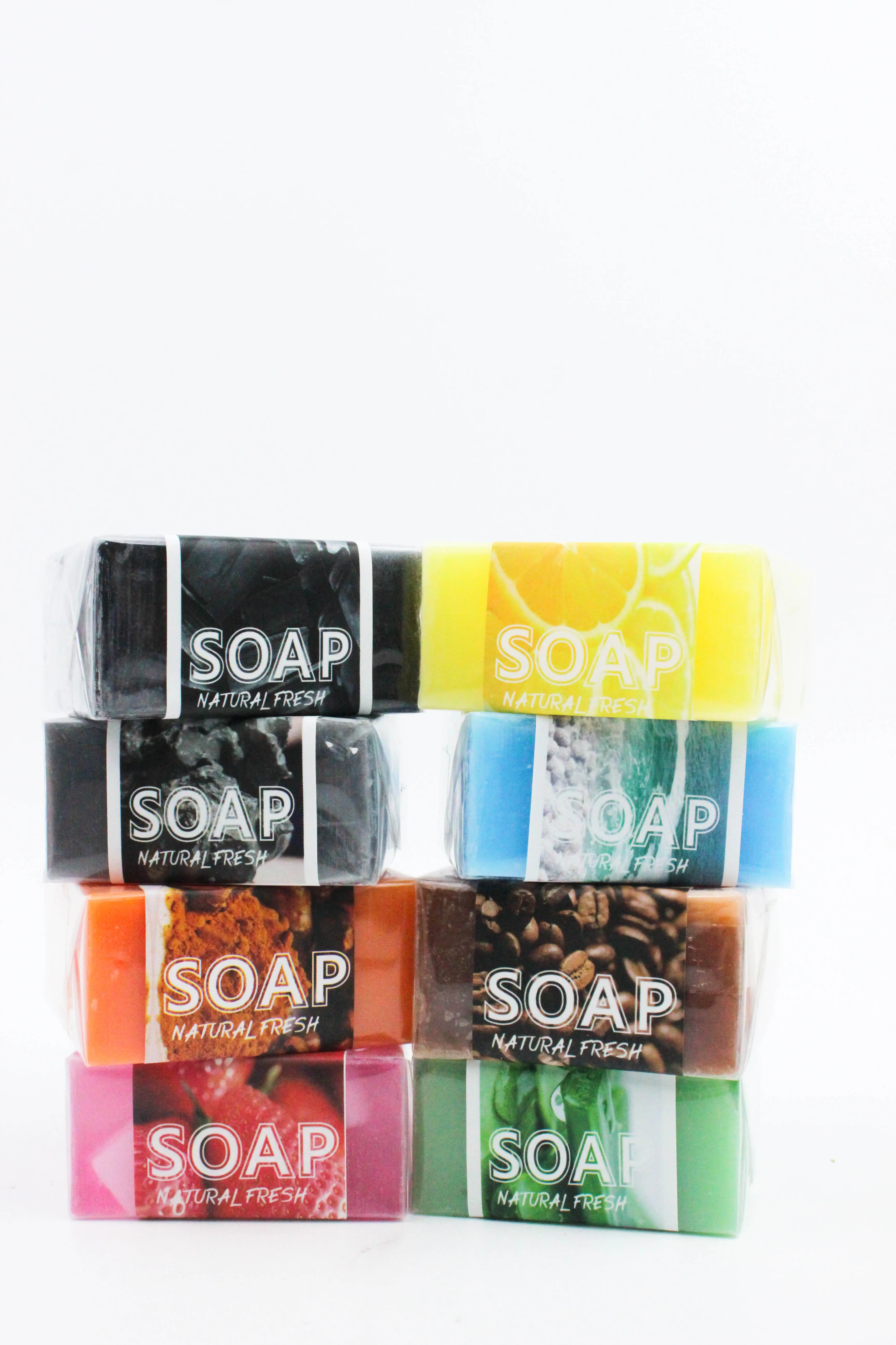 Private Label handmade  organic Cleansing face and body coffee  Soap