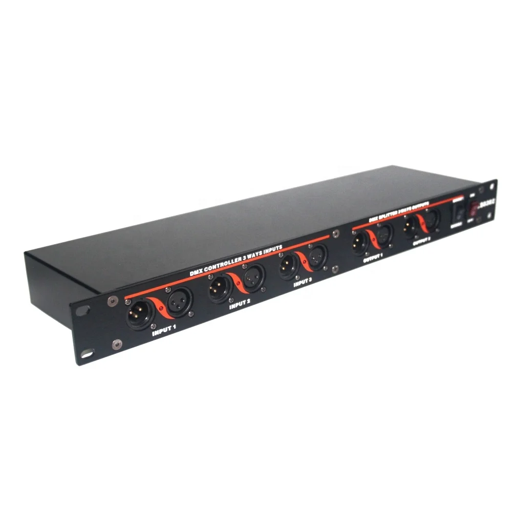 DMX512 signal mixer controller for stage lighting