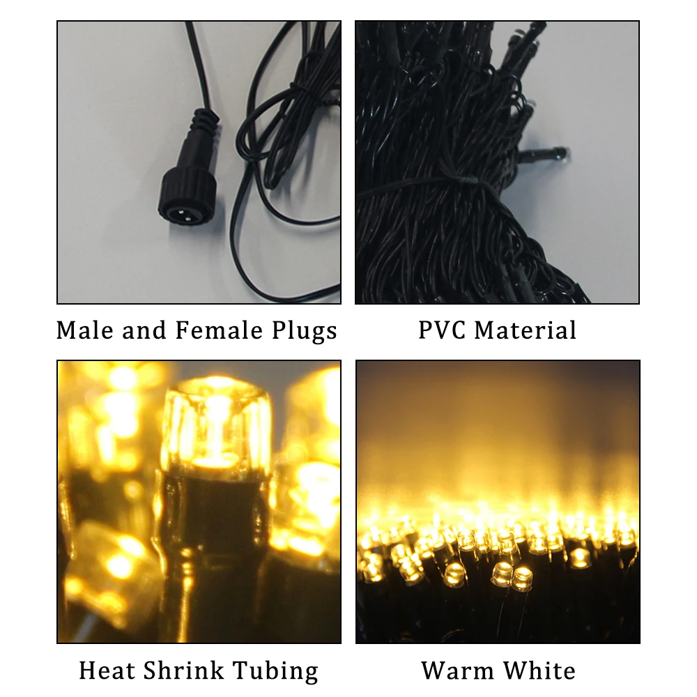 Декоративная Водонепроницаемая светодиодная гирлянда