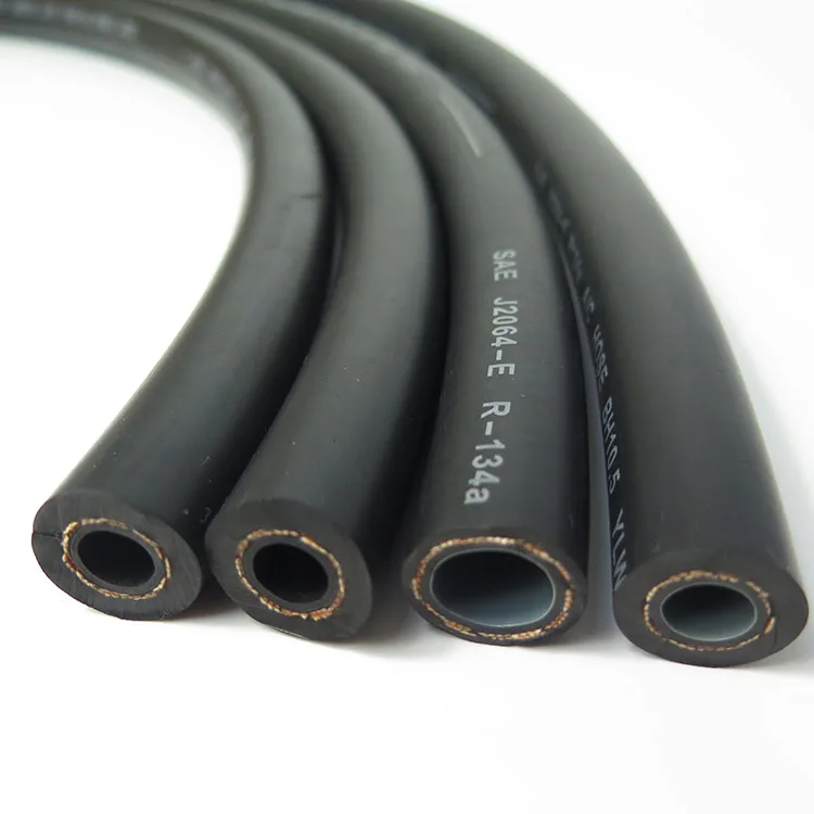 Chinese supplier SAE J2064 5/16 inch Type C Type E r134a r404 R12 freon high pressure flexible air condition rubber hose