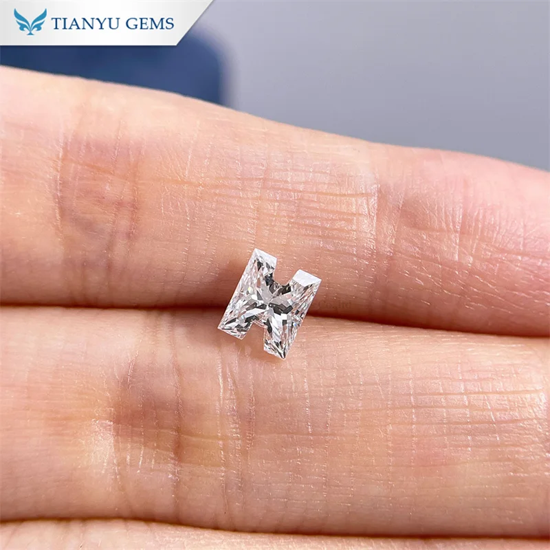 Tianyu gems Lab Grown Diamond CVD DEF VVS1  Letter H  Loose Diamond Special Cut