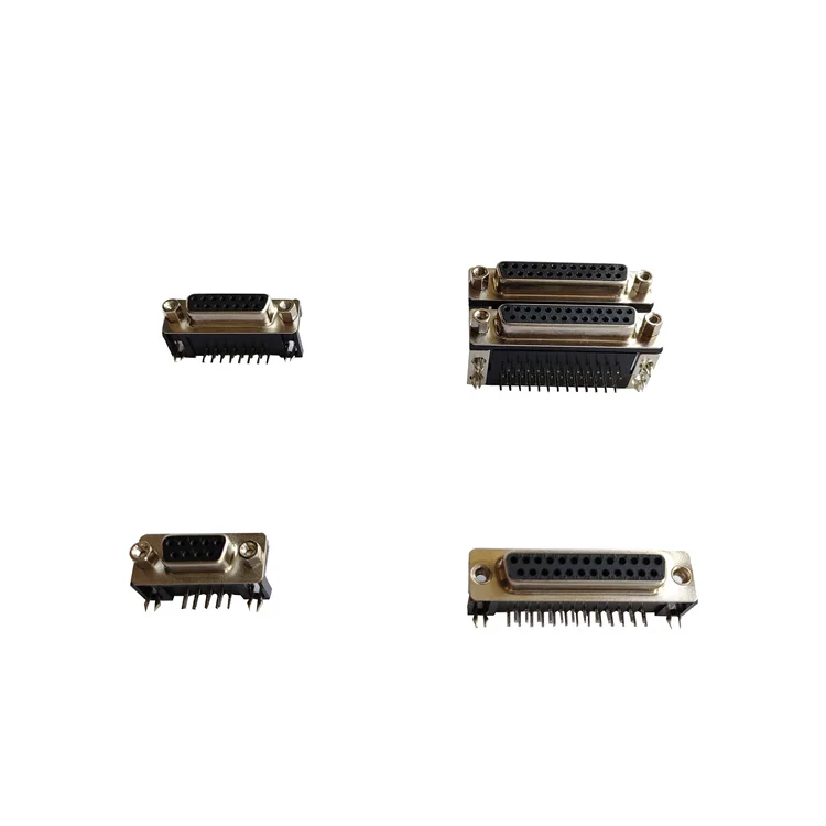D-SUB Connector male and female 2 row solder type 9 15 25 37 50 pin