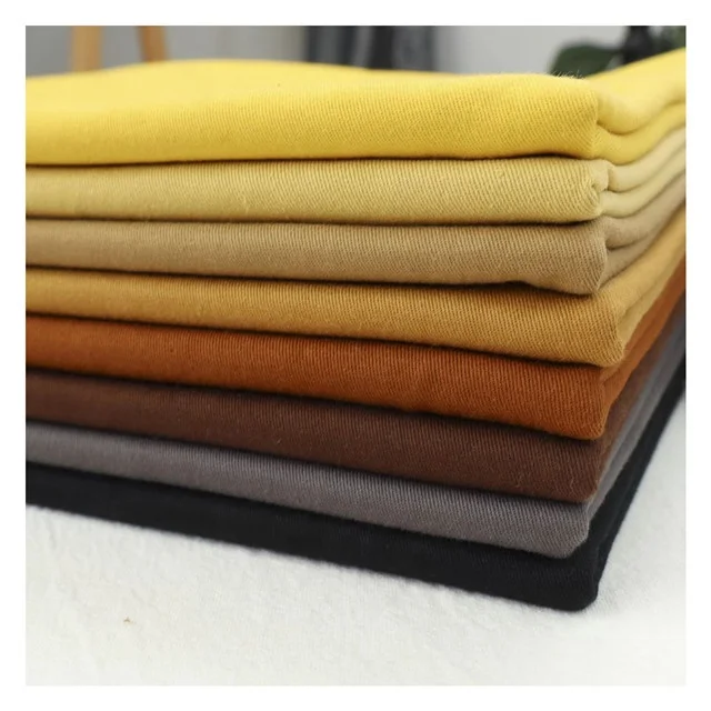 Best Selling  3/1Twill Fabric  Cotton Woven Bale Fabric carbon peach 100% Cotton Twill for Uniform Workwear  pants bag