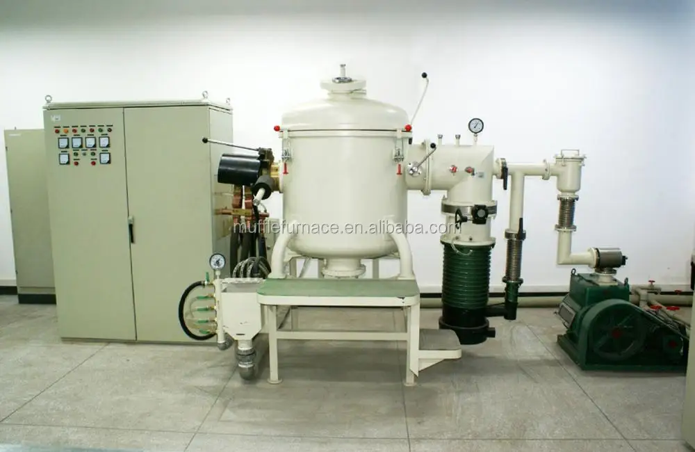 50kg Metal  Aluminum Copper Vacuum Induction Melting Furnace