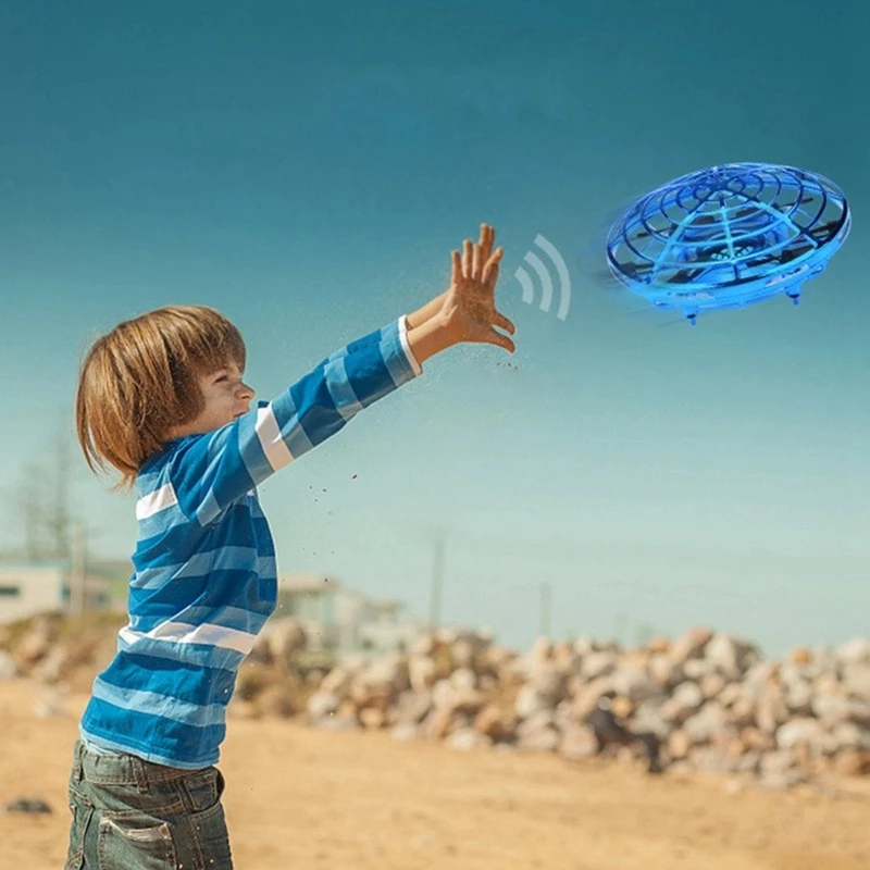 ZDF Mini Drone Infrared Induction Hand Control UFO Altitude Hold RC Training Drone RC Quadcopter Toys for Children Kids RC Toy