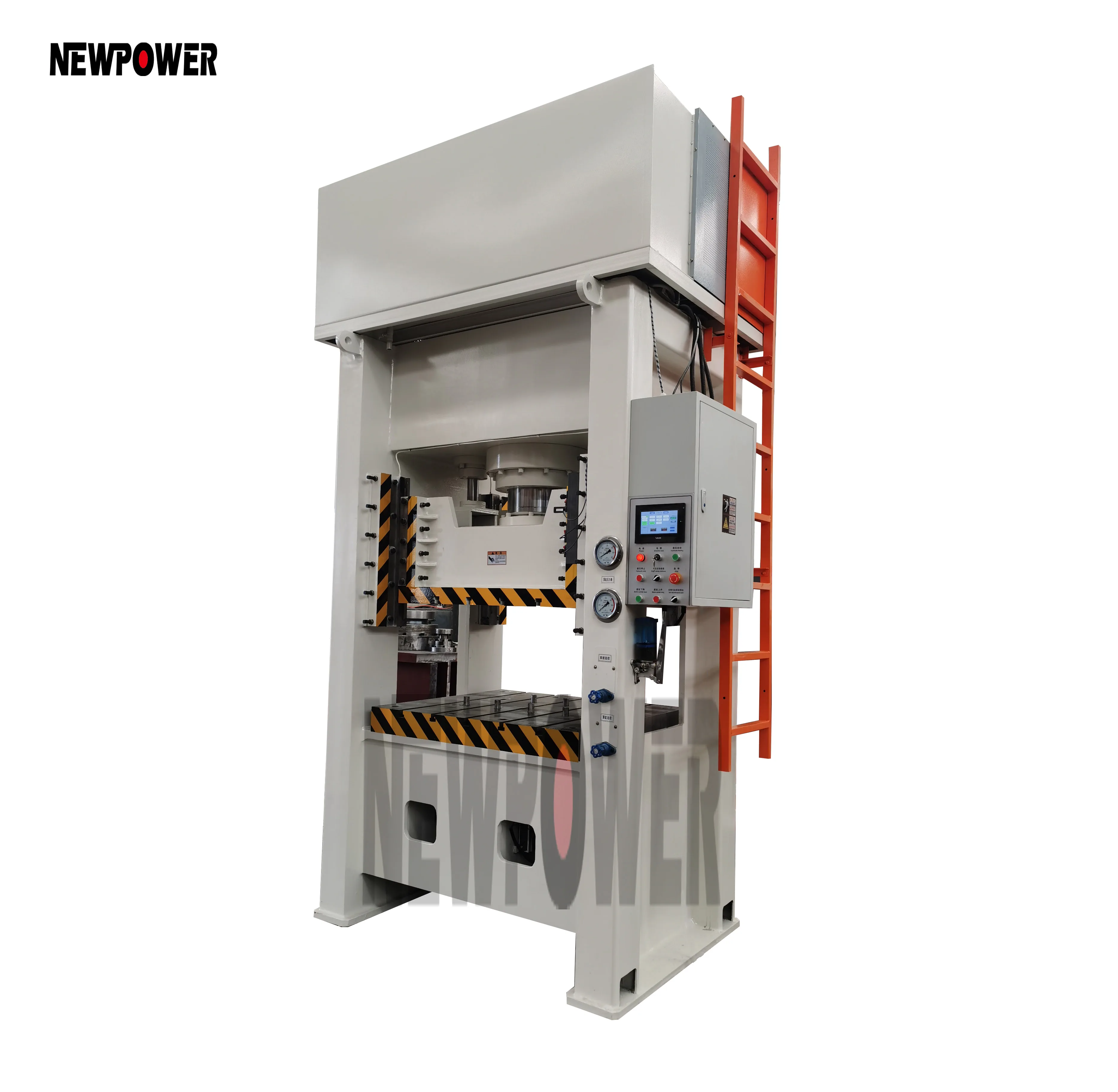 100 ton hydraulic workshop press brake punching  H frame machine bigger worktable customized Molding press machine