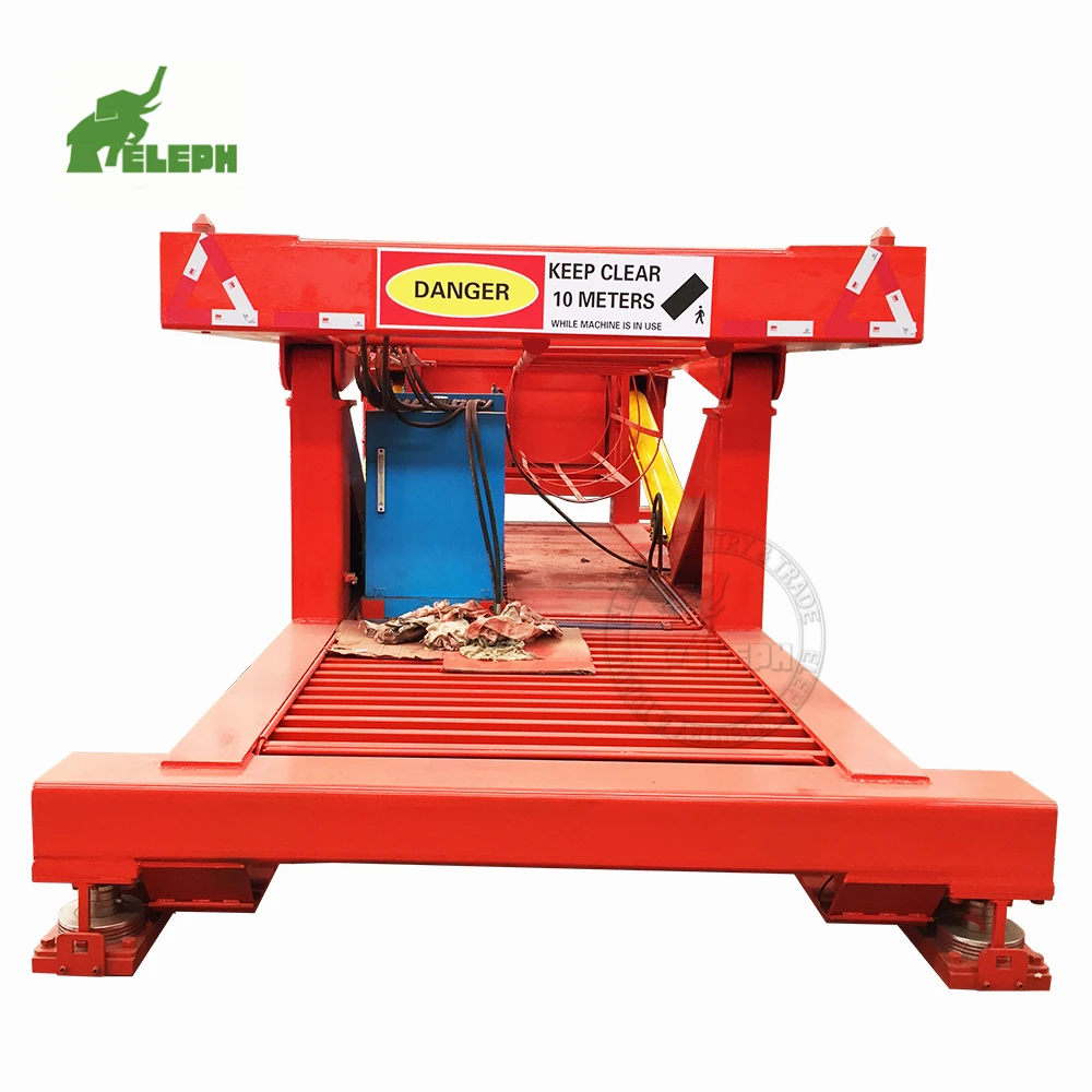 Hydraulic container tilter for loading container tilter machine 07