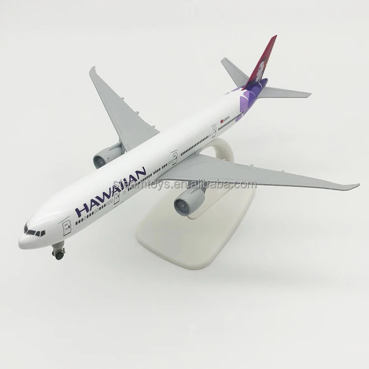 Aircraft Model Boeing B777 Hawaiian Airlines Airbus Adult Collectibles Display Models for Wholesale Accept Custom Livery