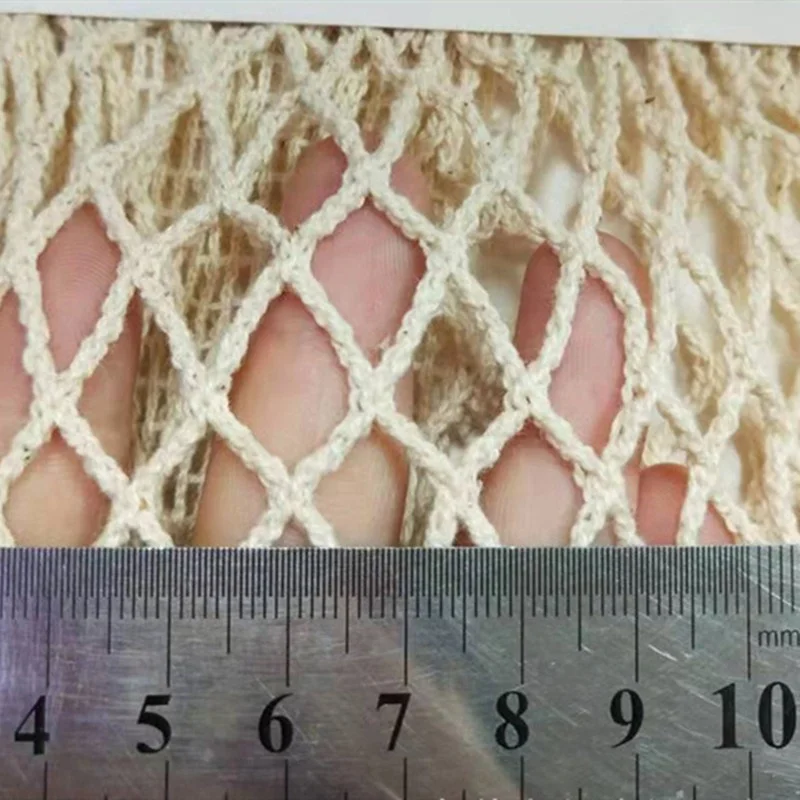 Хлопковая сетка 10 мм хлопковая с большим отверстием для