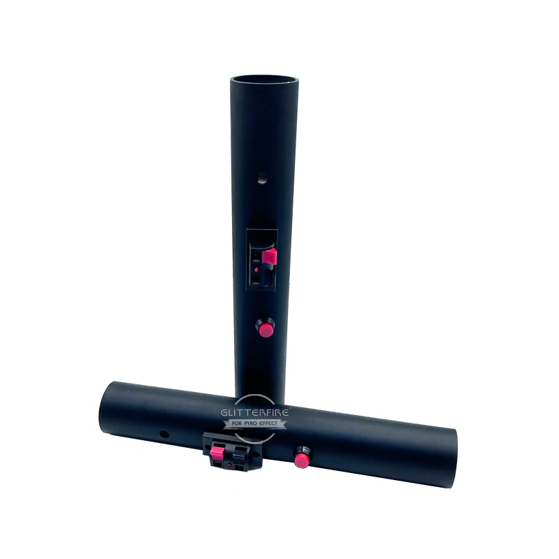 2 Pcs Pack Stage Fountain Hand Gun Manual Control Firework Firing System Cold Pyro Machine Pyrotechnic Ignition System For Party