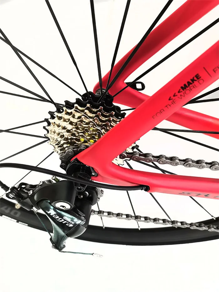 Carbon gravel bike 700CC tire Carbon Fiber Raod Bike Dynamic Sport hybrid road bike racing  Disc Brake adult road bicycle