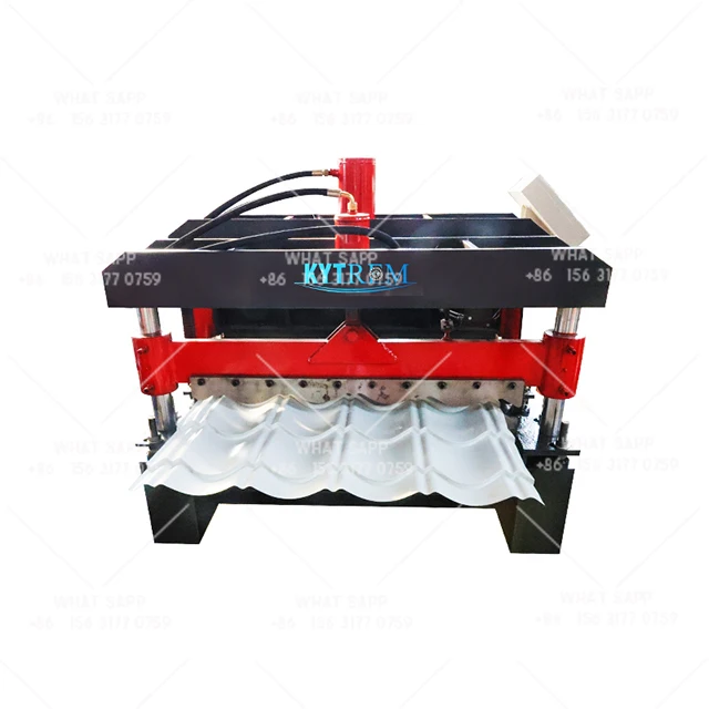 Metal glazed tile forming machine Wave pattern color steel tile forming machine Antique glazed tile forming machine