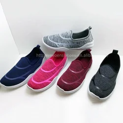 OEM injection shoes ladies comfortable sneakers shoes women running sport shoes