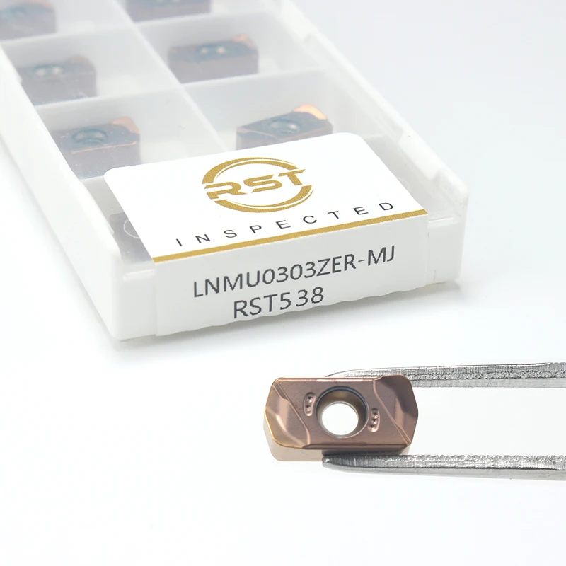 Fast Feed Lnmu0303 Carbide Insert Cutting Tool For Milling Lnmu0303 Milling Insert Cnc Milling Cutting Insert