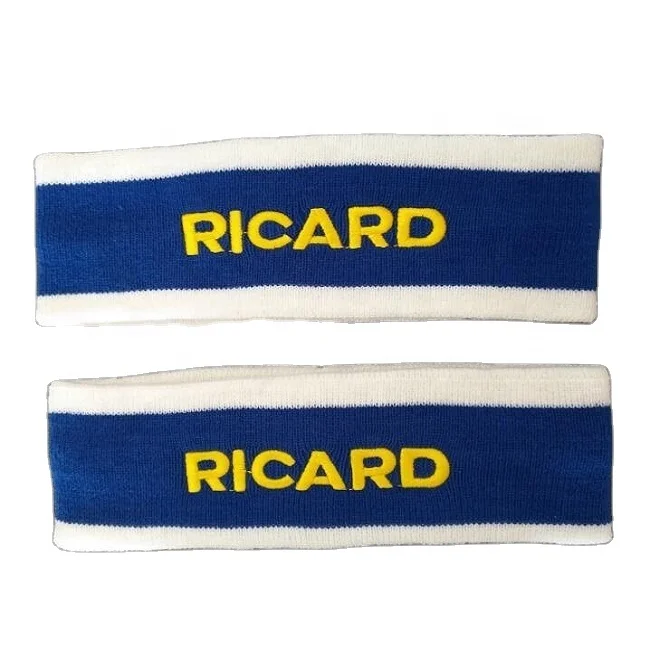 
men striped sweatband headband sports headband terry cotton headband 