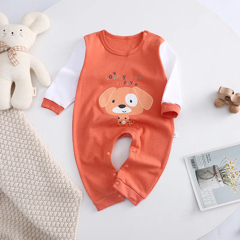 new arrival manufacturer clothes rompers jumpsuit private logo label cartoon baby romper