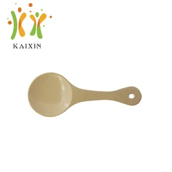 Long handle family dining room rice husk bamboo fiber cooking spoon ladle set kitchen