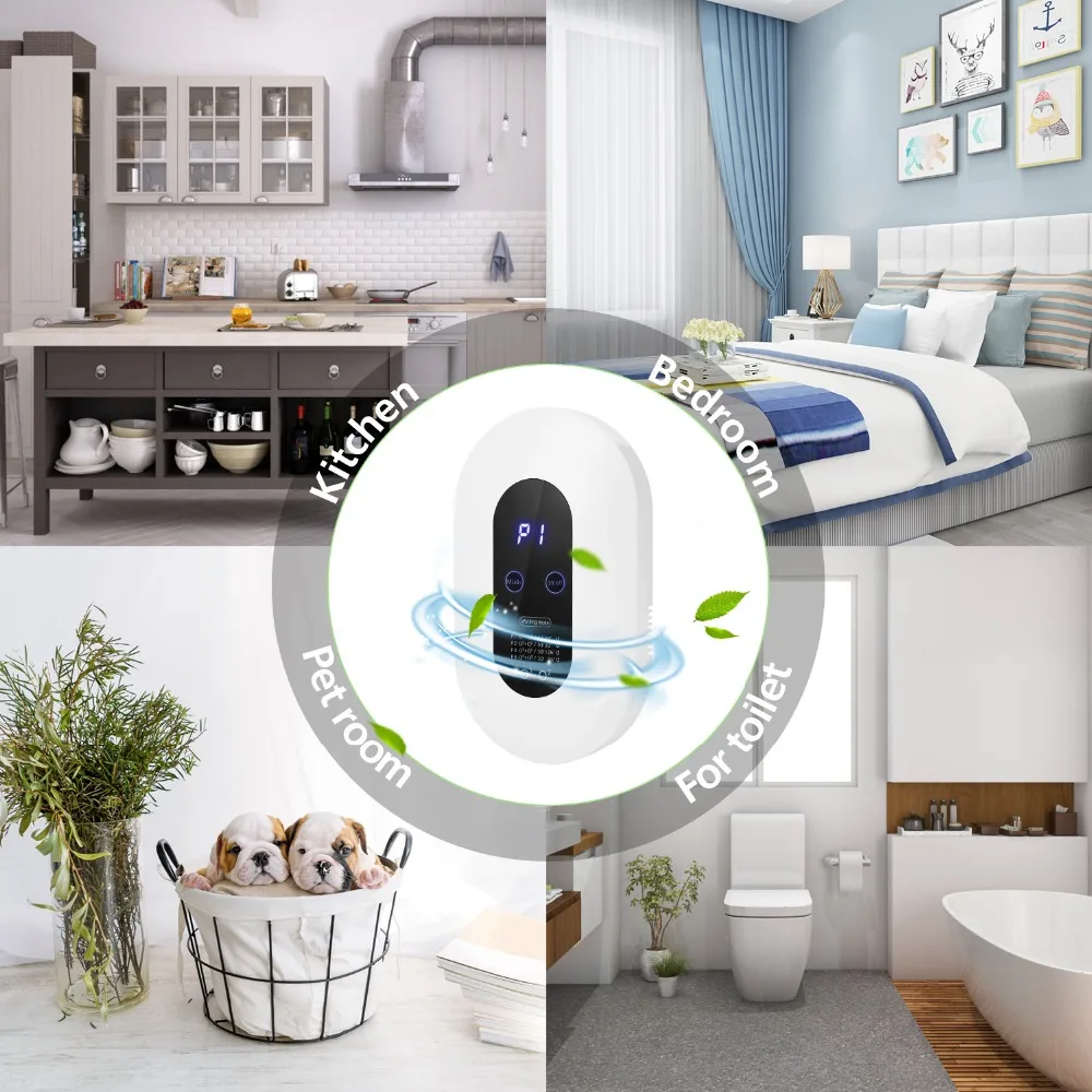 
Smart Formaldehyde O3 Air Purifier Household Ozone generator for Kitchen Toilet water air 