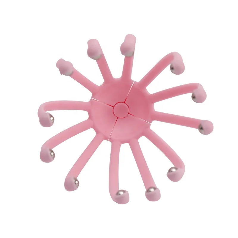 Hot Selling head scalp massager Octopus shape hair scalp massager stress relax hair massage