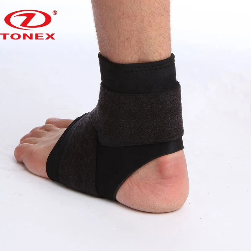 Оптовая продажа, OEM, логотип на заказ, эластичный неопреновый фиксатор голеностопа, бандаж, компрессионный фиксатор голеностопа