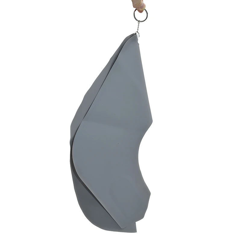 Waterproof Silicon Cape Haircut Neck Wrap Collar Shield Silicone Barber Cape Hair Dye Coloring Neck Protect Cape