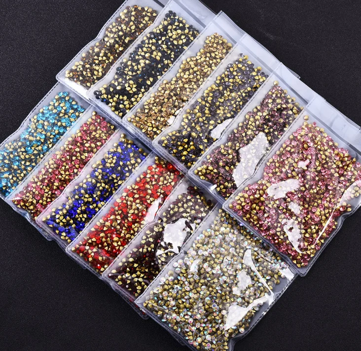 2017 Fashion Machine Cut Glass MC Chatons, High Quality Point Back Rhinestone