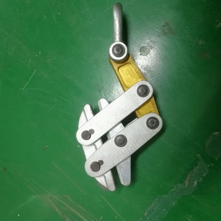 70KN Transmission Line Come Along Clamp Anti Twist Steel Rope Conductor Gripper