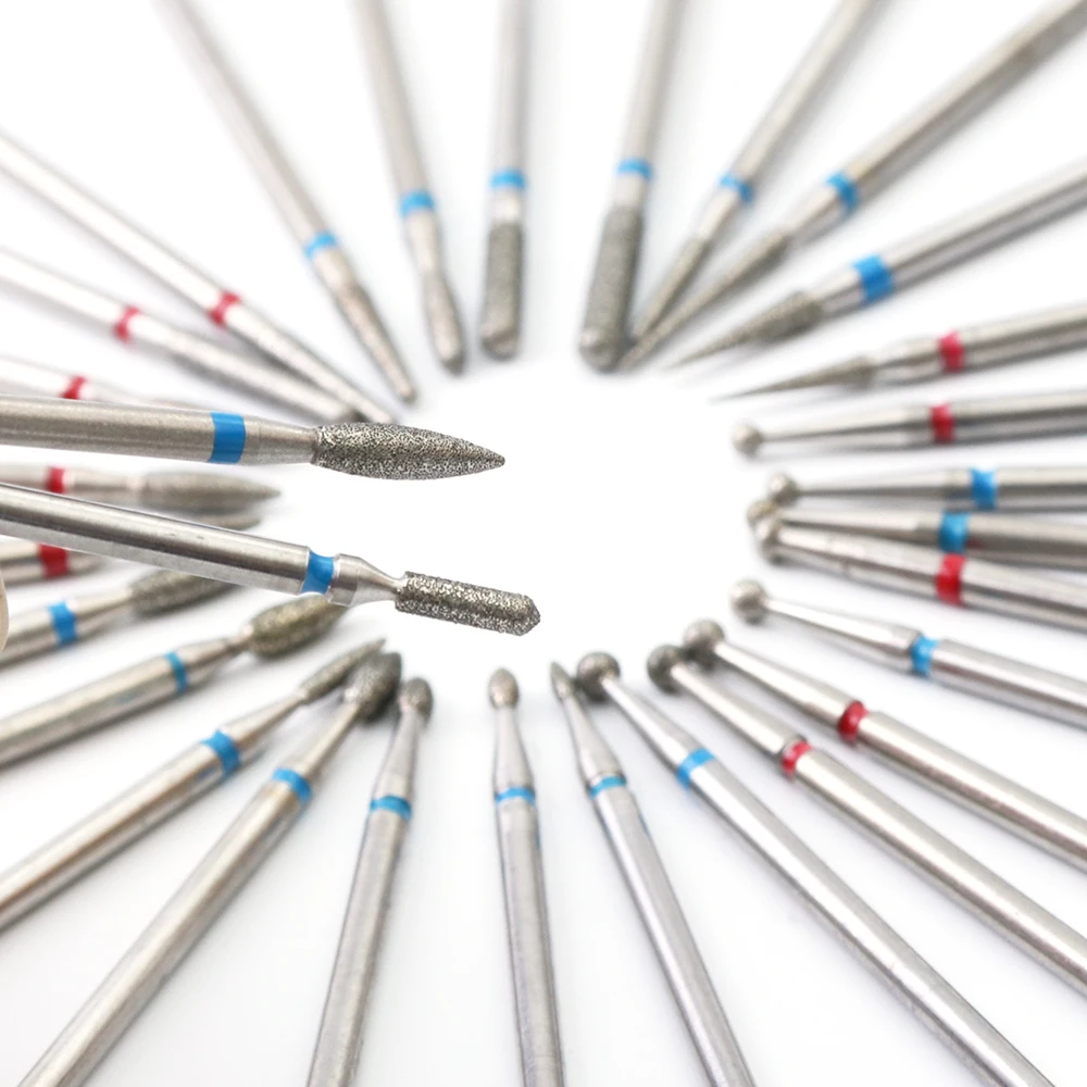 1PCS Diamond Manicure Nail Drill Bits Milling Cutter For Pedicure Nail File