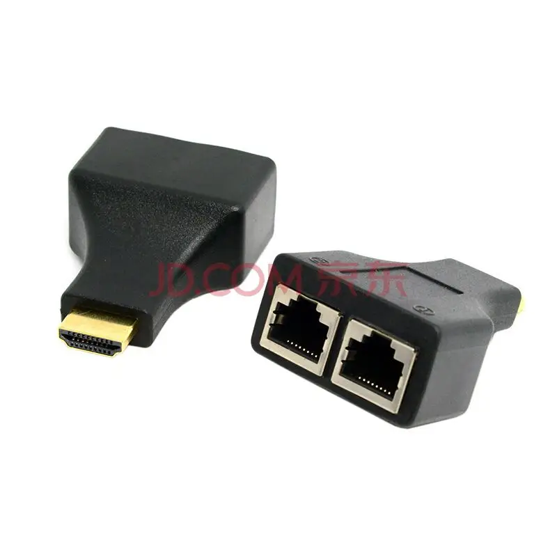HDMI dual network cable dual RJ45 ethernet extender network extender HDMI HD extension conversion