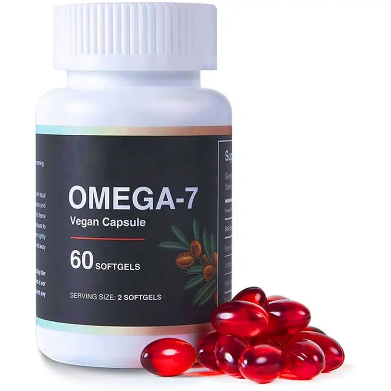 Healthcare Supplement Sea Buckthorn Oil Capsules 3 6 9 Vegan softgel