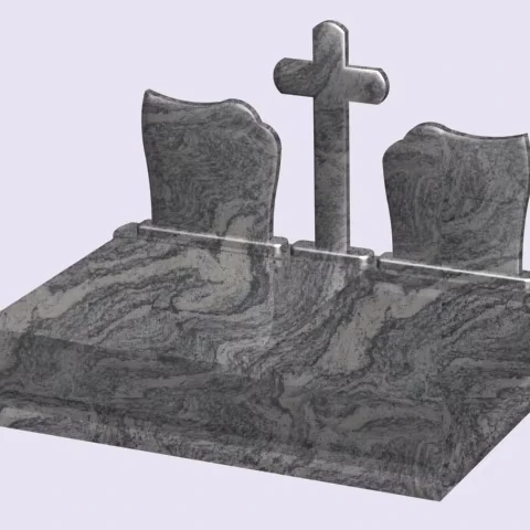 Chinese Cheap Price Gray Granite Tombstone And Monuments Headstone Grave Stone