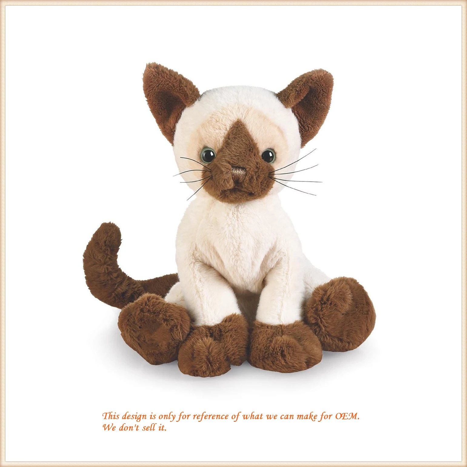 
Home Ornamentation Fluffy Oranger Spider Animal Toys 