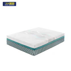 Orthopedic Gel Memory Foam Mattress in a box Pocket Coil King Queen Size Bed Mattresses