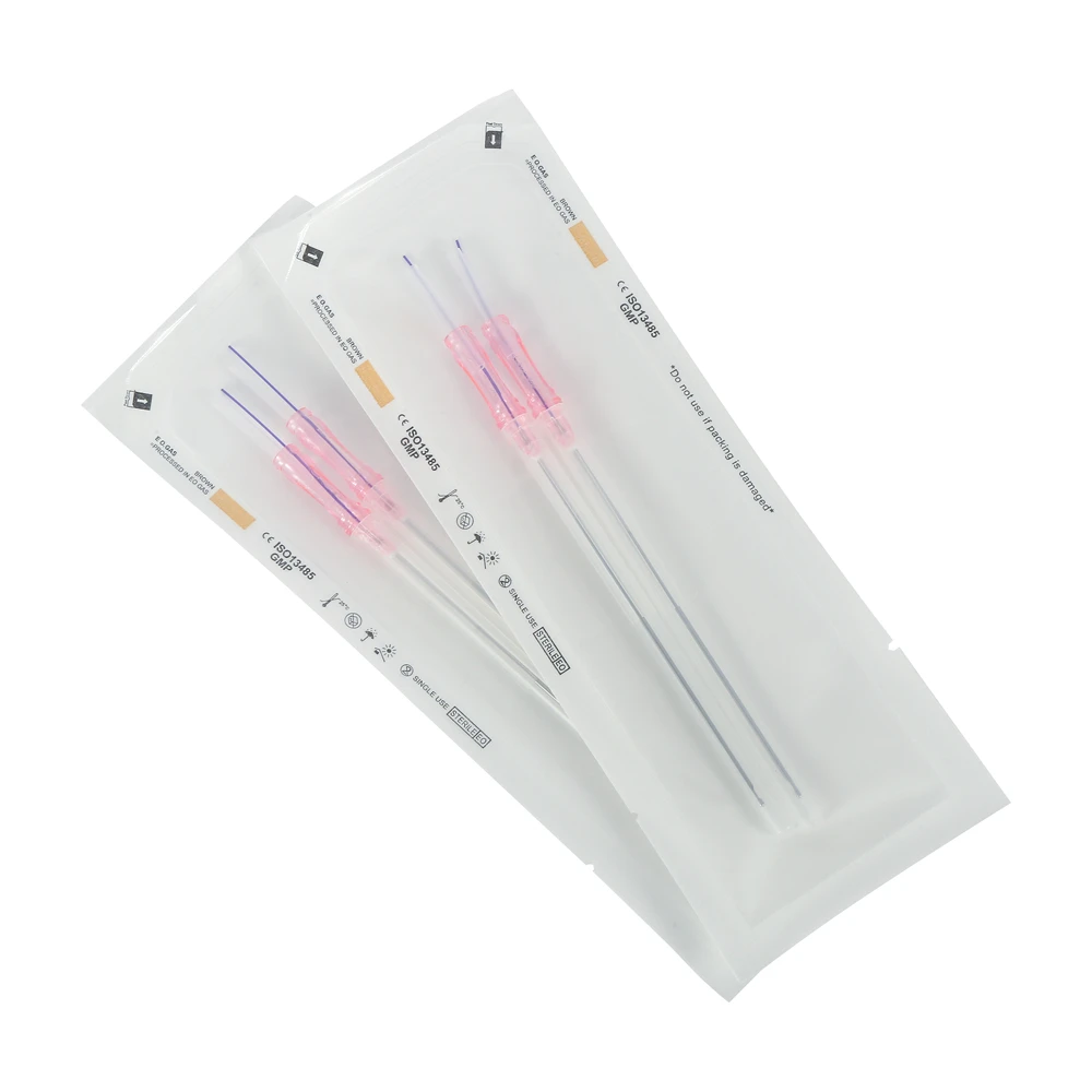 
Manufacturer disposable PCL Thread Lift with Needle Hilo Tensor Cog Mesh PCL Thread 18G 