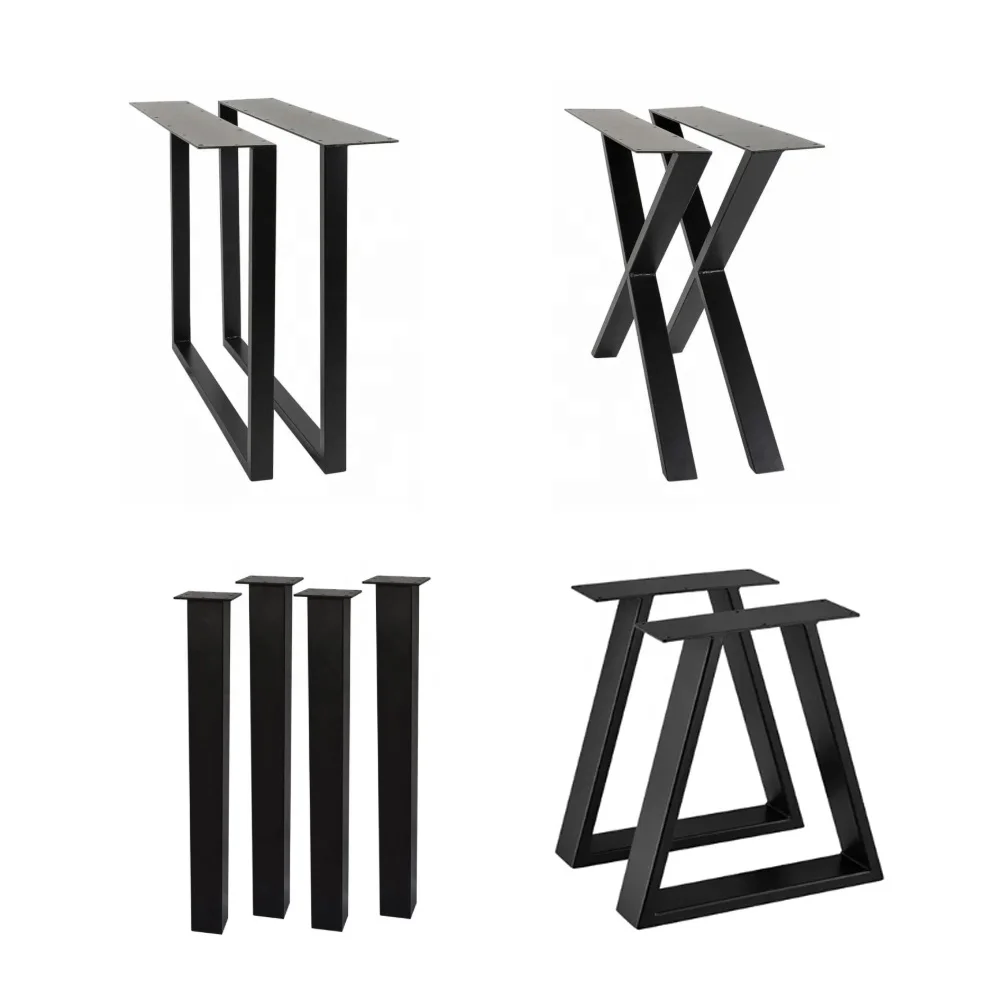 Table Bases Wrought Steel Round Coffee Dining Industrial Restaurant Furniture Frames Legs Cast Iron Metal Table Bases For Table