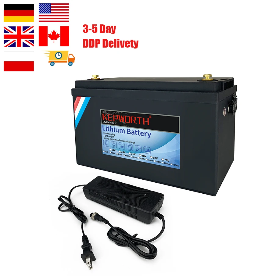 Kepworth 12v 100Ah 120Ah 180Ah Lifepo4 Battery Lithium ion Battery Pack 12v 180ah 100ah 12v lithium battery solar
