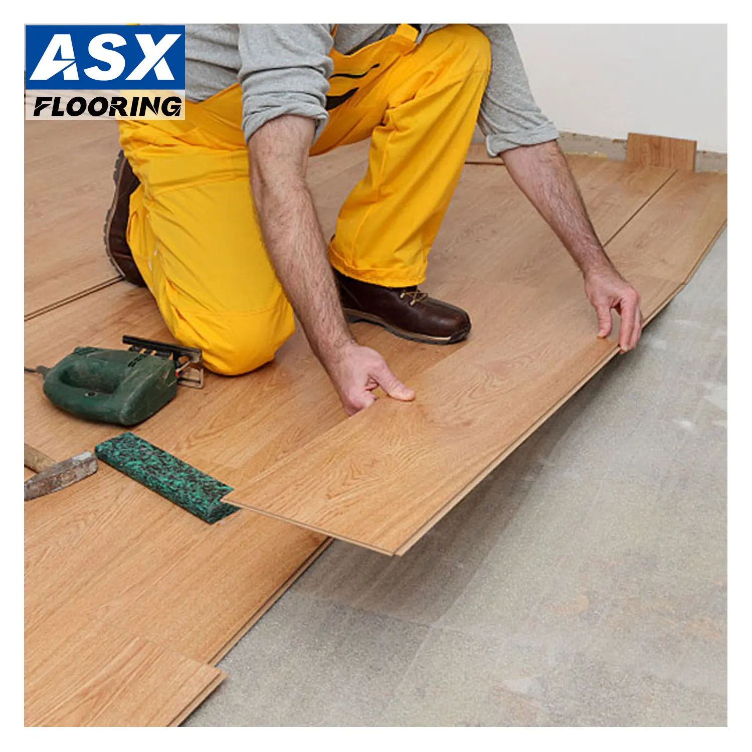 German Technology Hdf Laminated Flooring Parquete Piso Flotante Waterproof Laminate Floor Boards