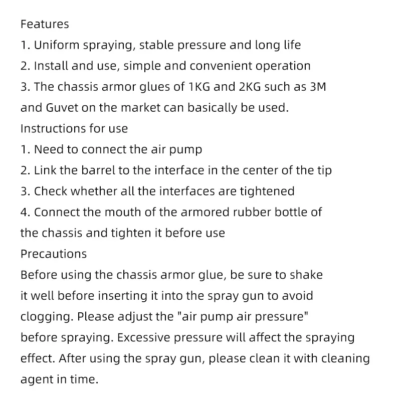 Adjustable Pressure Chassis Armored Gun Glue Gun Car Chassis Armored Gun