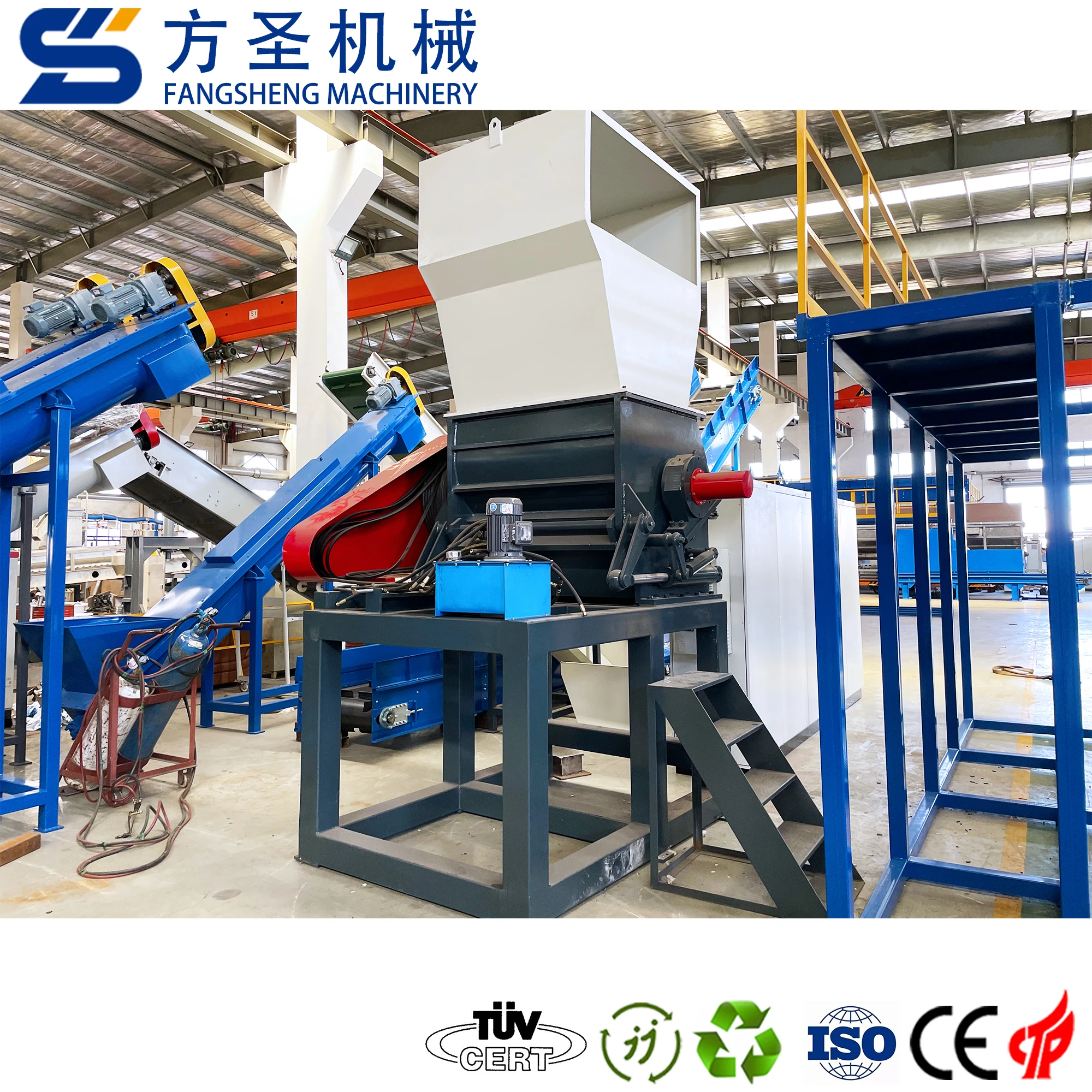 Persistent Quality---Recyclable Waste LDPE LLDPE PE Plastic Crusher