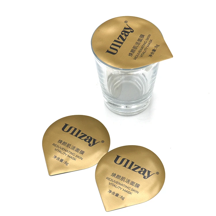 Easy Peel Die Cut Aluminum Foil Lids