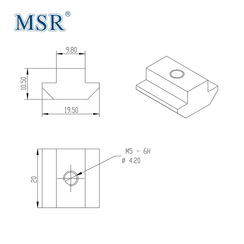 Китайский производитель 5186 5072 5073 5074 5075 rohs M4 m5 m6 m8 m10-45 оцинкованные скользящие гайки для 10 мм 4545 алюминия Pro