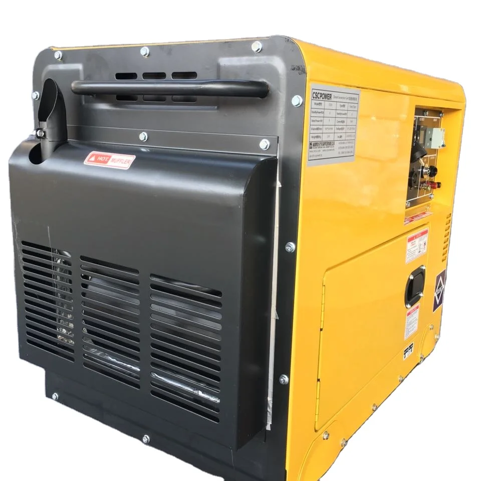 cscpower Portable 8kw Made In China Diesel Generators Home Silent Diesel Engine Generator