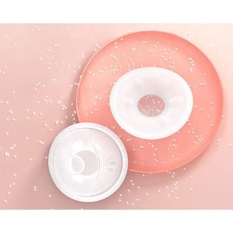 New OEM Manufacture Reusable Maternity Nursing pad Silicone Breastmilk Storage Collection Collector Shells