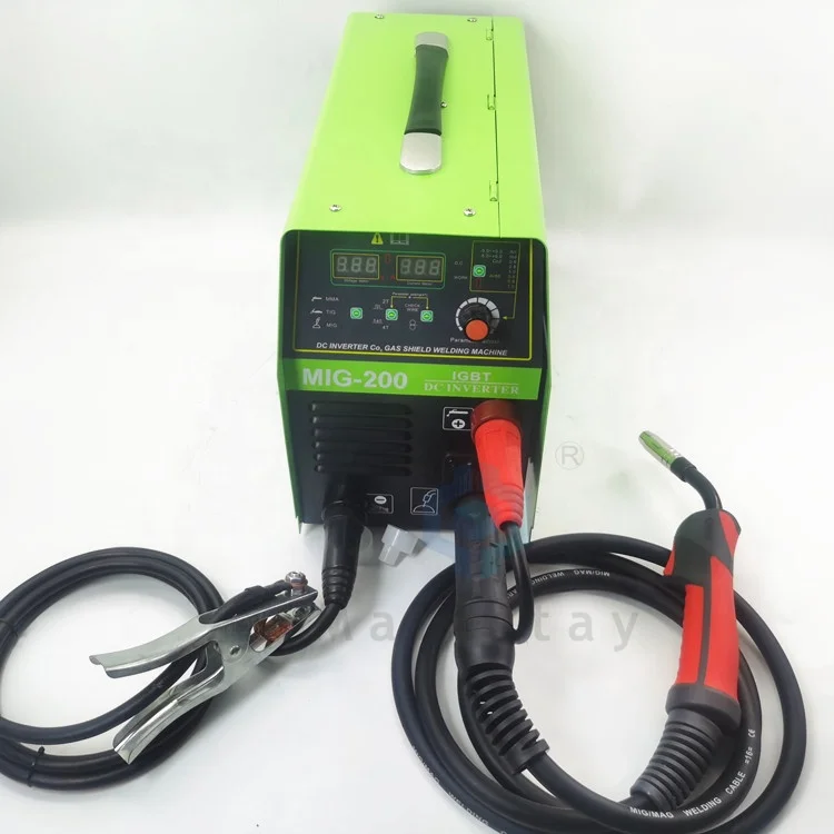 Professional MIG MAG TIG MMA 3 IN 1 Multifunction Welding Machine Inverter 110V 220V Mig Welders 200 Gas or Gasless