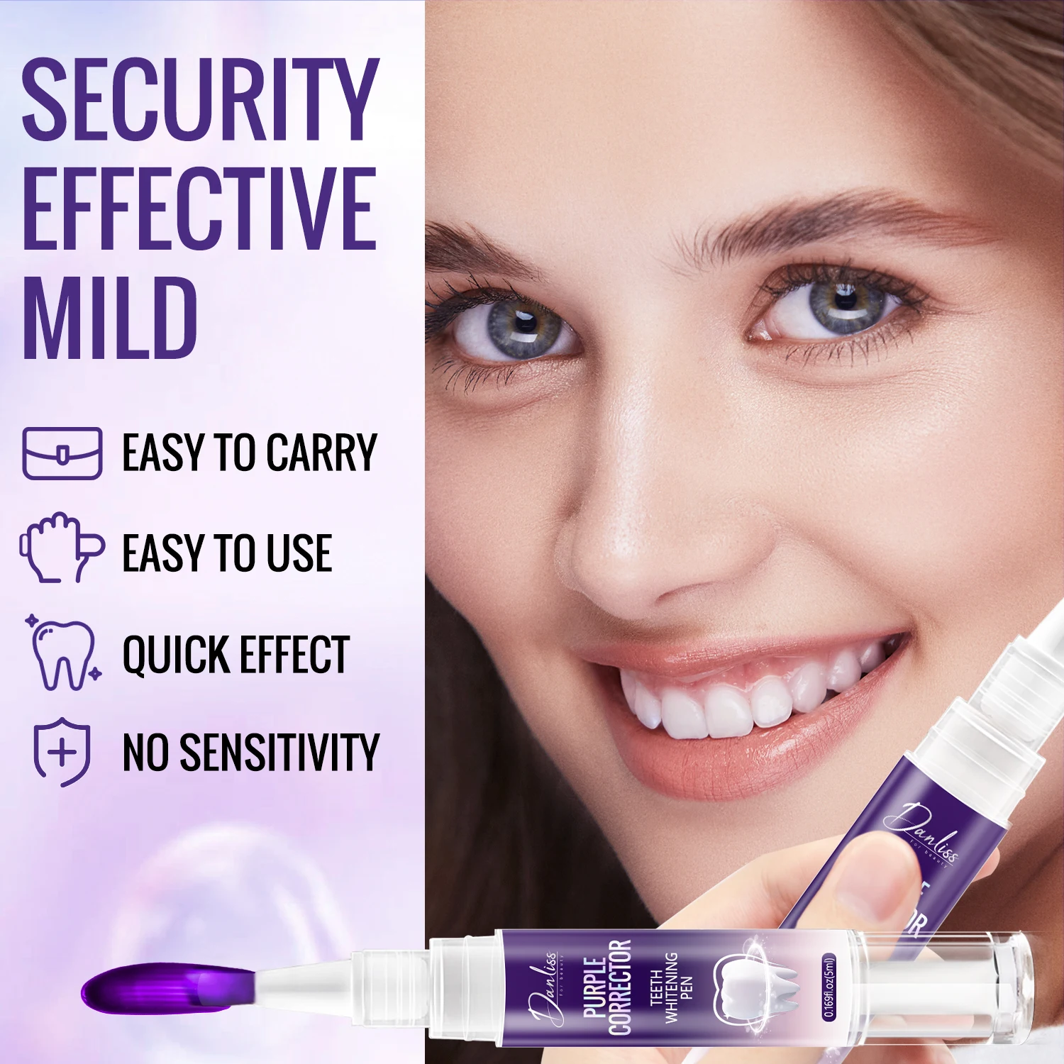 OEM ODM Instantly and Visible Effect No Sensitive Irritating Dark Black Spots Remover Teeth Whitening Brightening Pen
