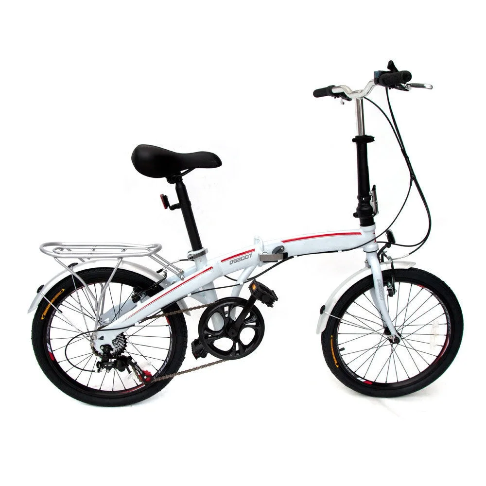 Portable folding bicycle 20 inch Folding City Bike With double disc brake