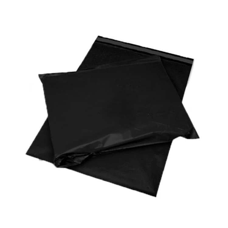 
Earth Friendly Custom 100% Biodegradable Black Poly Post Plastic Compostable Mailing Bag For Postal 